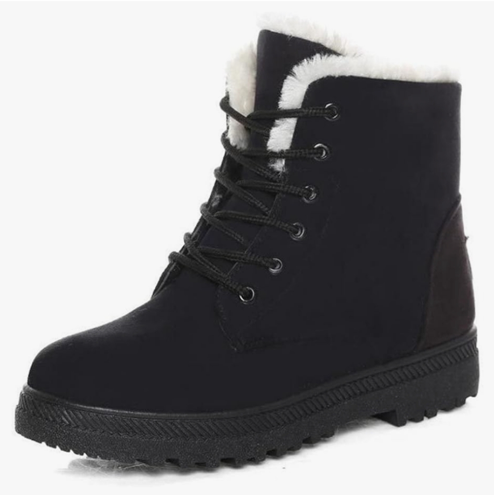 Winter Boots: Cotton Fur Lined - Waterproof